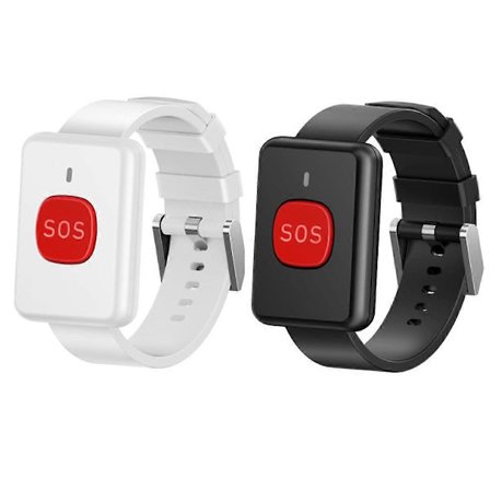 Eldre persons personsøker for enslige, en-knapps nødalarms personsøker for eldre, klokke-stil