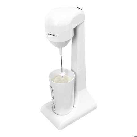 Milkshake-maskin 450ml 100W Snabb och Kompakt Sokany Vit