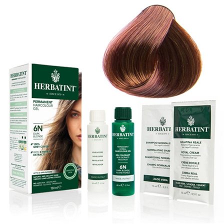 Herbatint Hårfarve 7M Mahogany Blonde, Hår, Hårfarve, Permanent Hårfarve