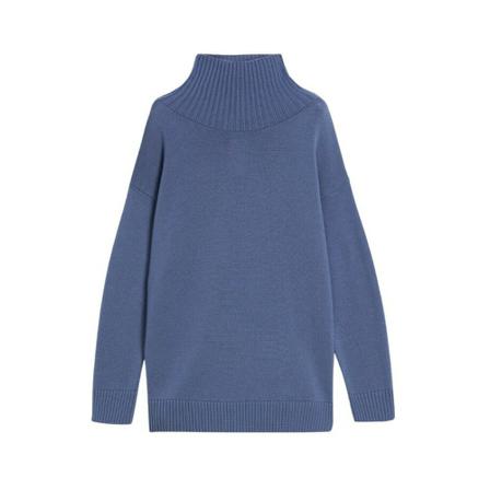 Max Mara, Turtlenecks Niebieski, Kobieta, Rozmiar: S