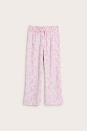 Kappahl | Kukkakuvioiset housut | Pinkki