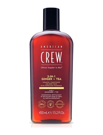 American Crew Hair&Body 3-In-1 Ginger + Tea 450.0 Ml - Nude - 450 ml