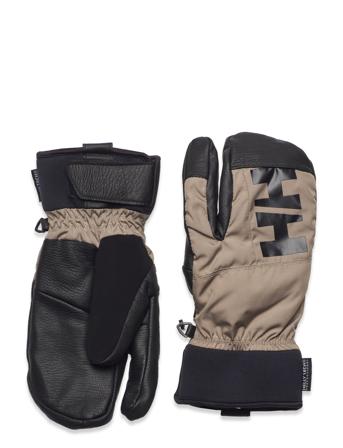 Ullr D 3 Fingers Glove Accessories Gloves Finger Gloves Brun Helly Hansen*Betinget Tilbud
