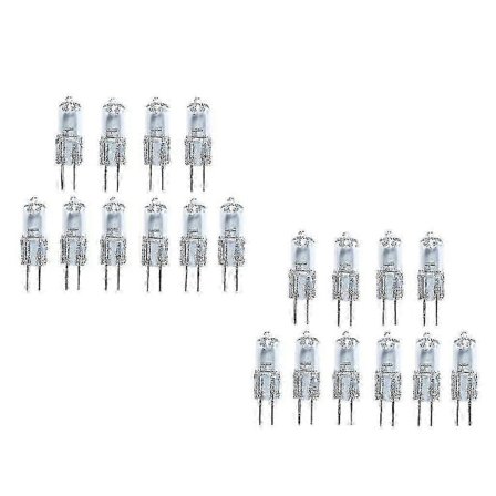 20x 5w Halogeeni G4 6v Kirkas Kapseli Lämmin Valkoinen Lamppu, G4 Kanta Lamput