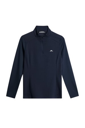 J.Lindeberg - Golf - Cindy Quarter Zip Mid Layer - Blue - Frau - L