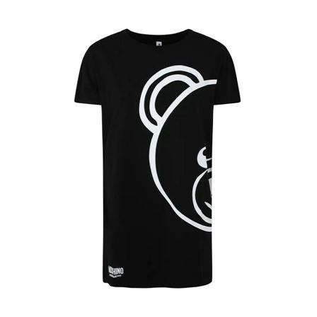 Moschino T-Shirt maxi Sort, Dame