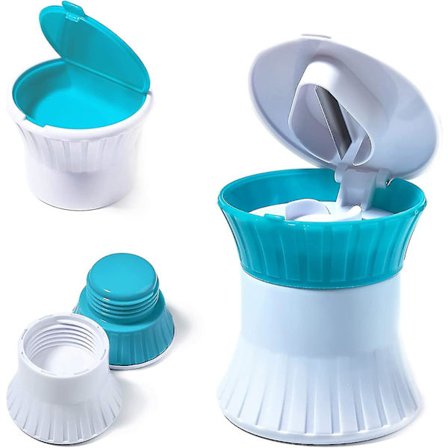 3i1 pilledeler og medicinknuser, halv medicinskutter, pilleknuser, lille medicinknuser, pilleadskiller, manuel medicinknuser Hy