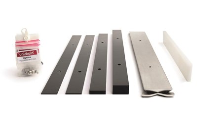 Unidrain HighLine Custom 1950 Kasette 300 mm, Indendørs afløb