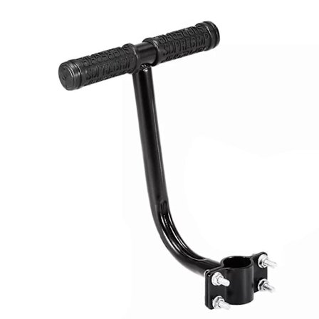 Premium Sadel med Ryglæn | Barnesæde Sæt | MTB Bagagebærer | Komfortabelt & Sikkert Håndtag