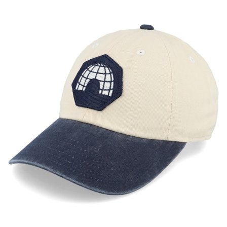 American Needle - Beige unconstructed Caps - Duluth Eskimos Archive Ivory/Navy Dad Cap @ Hatstore