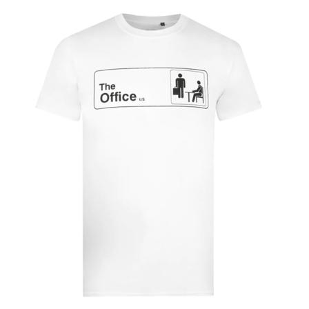 The Office Herr Logotyp T-shirt S Vit