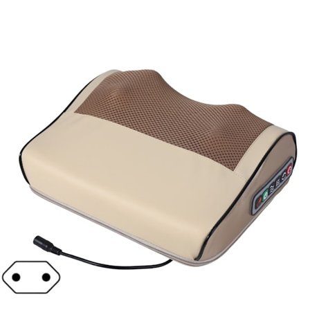 Rygmassager med varme Multifunktionel pudenhed Elektrisk nakkemassager