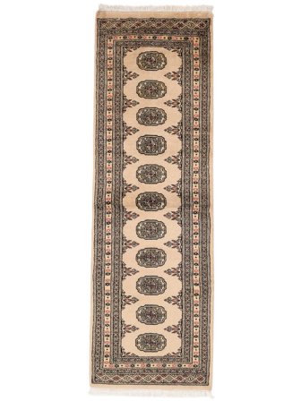 Oriental Pakistan Bokhara 2Ply Rug 60X189 Runner Brown/Beige Wool, Pakistan