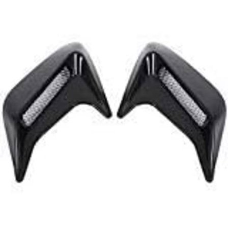 2-pack bil trim luftintag huv scoop vent, luftuttag luftintag huv