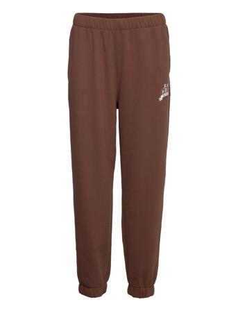 Hco. Girls Knit Bottoms Collegehousut Olohousut Ruskea Hollister