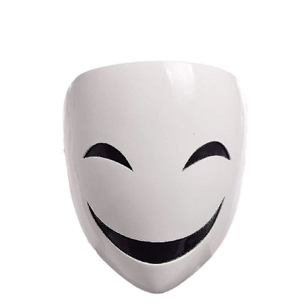 Anime Bullet Kagetane Hiruko Mask Cosplay Kostymrekvisita Halloween Mask Vit