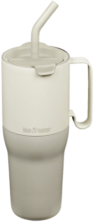 Klean Kanteen Rise TumblerFlip Lid w/Straw muki, 1L, Tofu