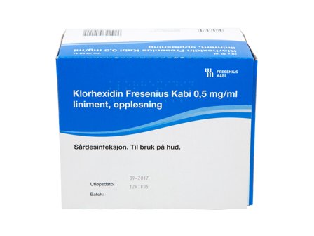 Klorhexidin Liniment 0,5mg/ml, 20 x 30 ml