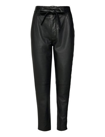 Second Female Indie Leather New Trousers - Black - XL 104