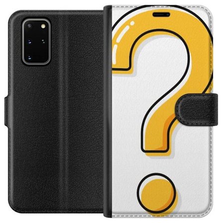 Kompatibel Tegnebogsetui til Samsung Galaxy S20+ Spørgsmålstegn