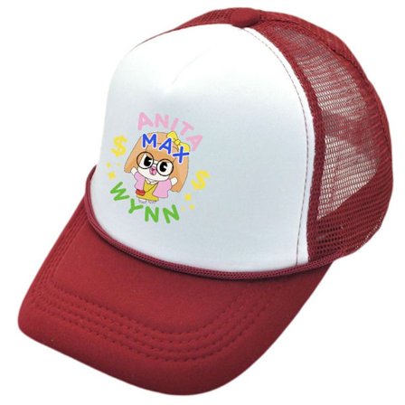 Anita Max Wynn Hat Trucker Hat WINE RED