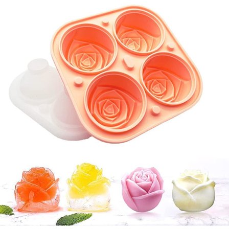 4-cell rosformad istärningbricka, hemmakyl