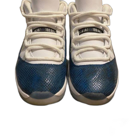 Jordan 11 blue snakeskin