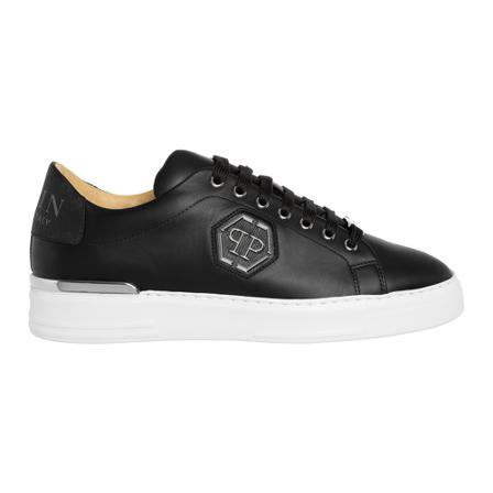 Philipp Plein Sneakers Hexagon Sort, Herre, Størrelse: 44 EU