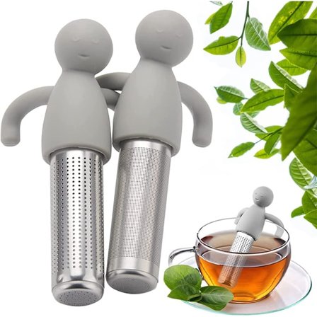 2 stk. teinfusere teinfuser til te teinfuser 304 rustfrit stål