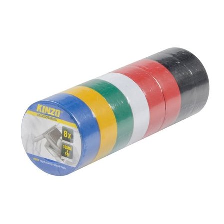 Kinzo Isoleringstejp 8-pack