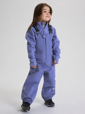 Vedenpitävät kuorihousut STORMY high Polarn O. Pyret 86 lastenvaatteet purple