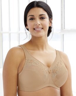 Bh uten bøyle Beige - C80 - Glamorise