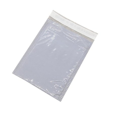 4 Størrelser 10 stk. Grå Boblekuverter Polstrede Kuverter Forsendelsespose Selvforsegling