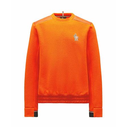 Moncler, Sweatshirts Pomarańczowy, Mężczyzna, Rozmiar: L