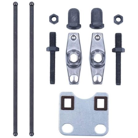 Yhteensopiva Hondan gx160 gx200 Kiinan 168f 5.5hp 6.5hp bensiinimoottorin generaattorin venttiilin vipuvarren tappi työntötangon ohjauskokonaisuus