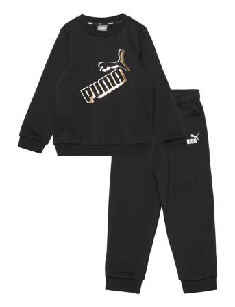 Minicats Ess+ Crew Jogger Fl Black PUMA
