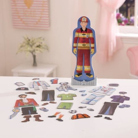 KIDKRAFT Magnetic Dress Up Doll - Brady