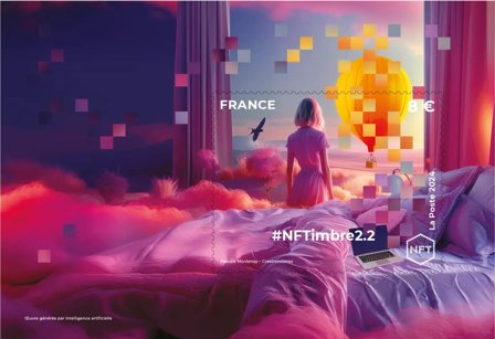Frankrig - #NFTimbre 2.2 - Kryptofrimærke