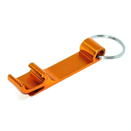 Nøglering - Flaskeåbner - Standard - Gul