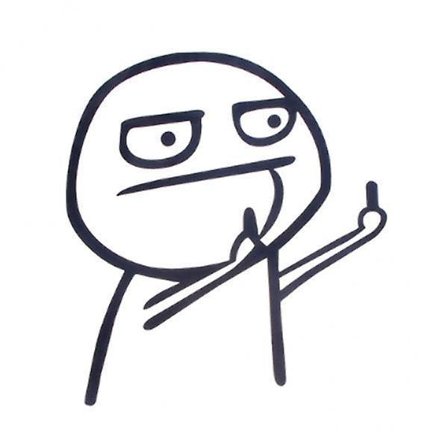 2x Vinyl Långfinger Reflekterande Rolig Tecknad Klistermärke Dekal Bil Fordon Husbil