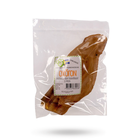 My Treat Svenska Hela Oxöron 2-pack - Matskål, hundgodis & tuggisar