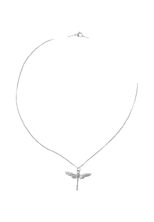 WOS Ellie Necklace Halsband Dam Silver ONESIZE
