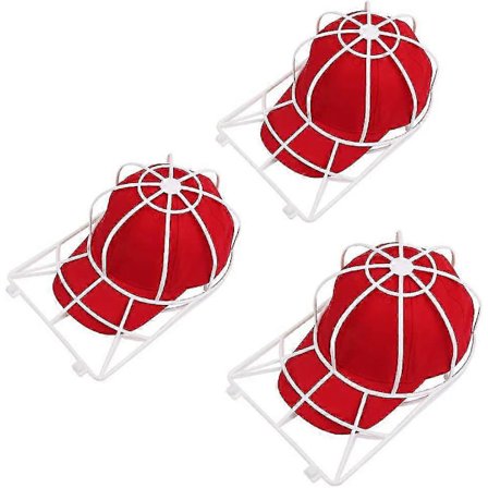 Hattevasker for baseballcaps, 3-pakning vaskemaskin hatteholder for oppvaskmaskin, ballcap-renser