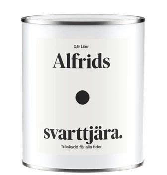 Alfrids Produkter V410055 Svarttjära 0,9 l, Färg & tapeter