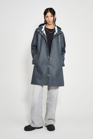 Mosebacke Raincoat Charcoal