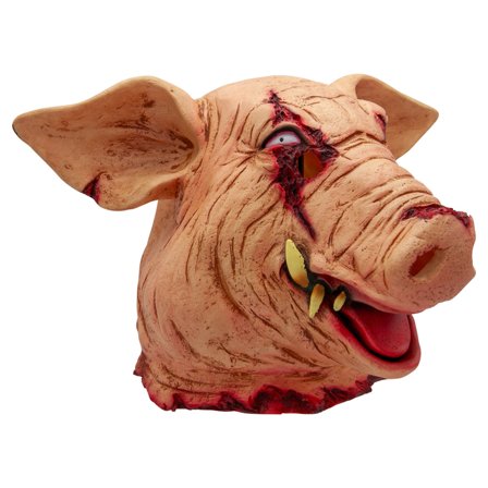 Lateksinaamio Teurastettu Sika