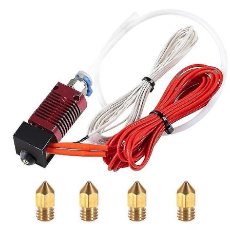 Ender 6 Hotend, koottu Hotend-sarja yhteensopiva Ender-6 3D-tulostimen kanssa, 3D-tulostimen ekstruuderin koottu Mk8 Hot XH