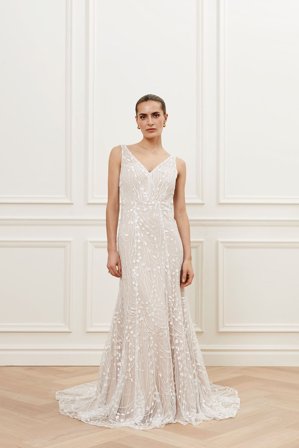 Malina Bridal - Noomi wedding dress - XS - Beige