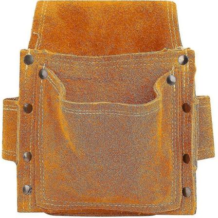 Fickverktygsväska i läder, Elektrikerpåse, Multifunktionell verktygsväska, Maskinvarupåse, Verktygsbältespåsar - Ya