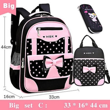 Girls' School Backpack Children School Bag 1 Grade Kids Book Bag Orthopedic Primary Schoolbag Princess Backpack Mochila Infantil